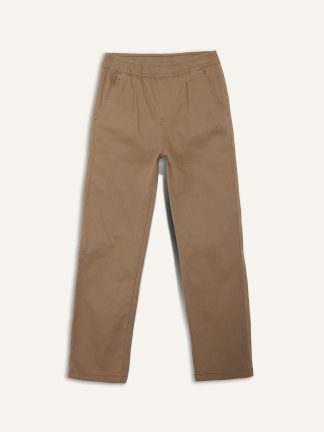 شلوار پسرانه خاکی روشن دفکتو تصویر ۱