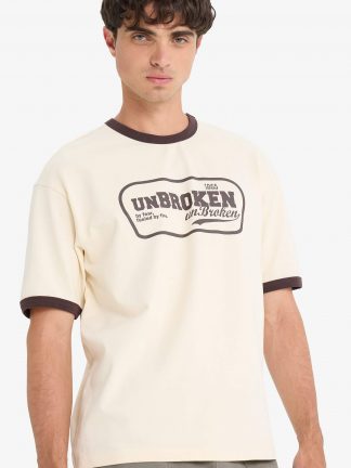 تی شرت مردانه بژ دفکتو