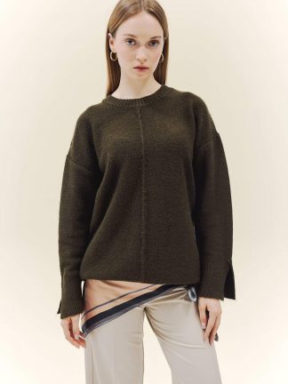 تونیک زنانه خاکی دفکتو تصویر ۱