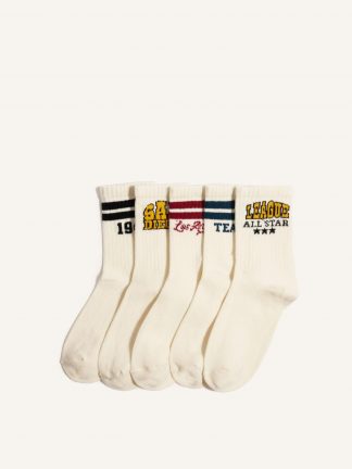 جوراب پسرانه سفید دفکتو تصویر ۱