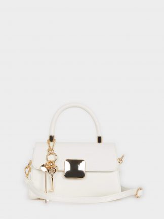 کیف دستی زنانه بژ دفکتو تصویر ۱