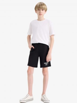 شلوارک پسرانه مشکی دفکتو