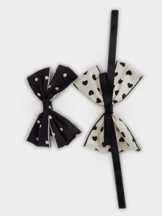 اکسسوری مو دخترانه مشکی دفکتو تصویر ۱