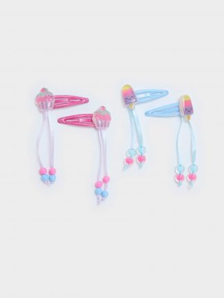 اکسسوری مو دخترانه چند رنگ دفکتو تصویر ۱