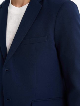 کت مردانه سرمه ای دفکتو تصویر ۱