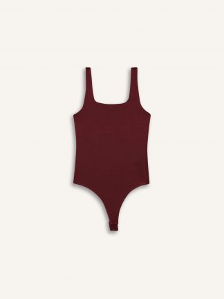 بادی زنانه زرشکی دفکتو تصویر ۱