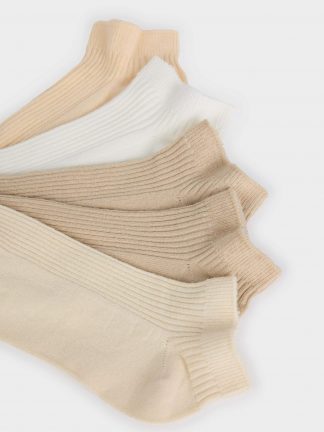 جوراب دخترانه قهوه ای روشن دفکتو تصویر ۱