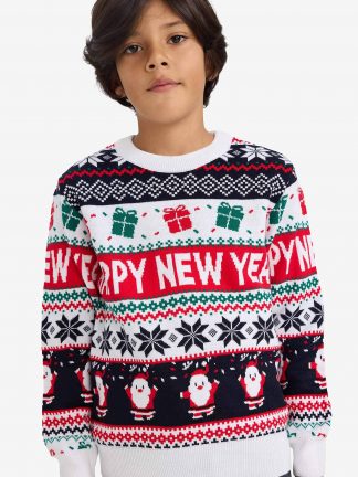 پلیور پسرانه بژ دفکتو تصویر ۱