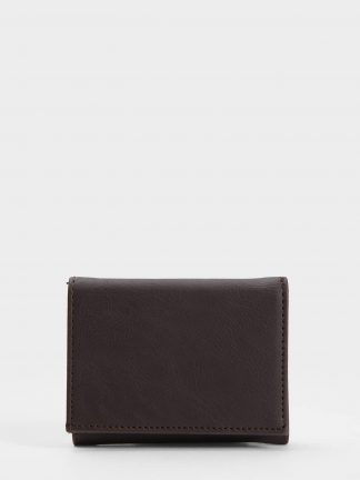 کیف پول و کارت مردانه قهوه ای دفکتو تصویر ۱