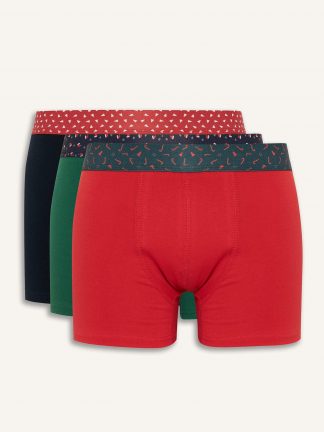 شورت مردانه سرمه ای دفکتو تصویر ۱