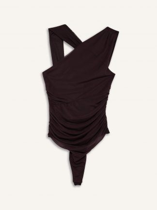 بادی زنانه قهوه ای دفکتو تصویر ۱