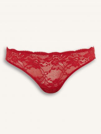 شورت زنانه قرمز دفکتو تصویر ۱