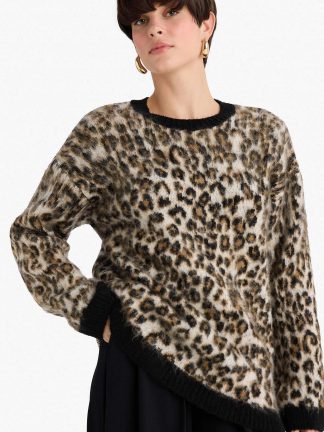 پلیور زنانه مشکی دفکتو تصویر ۱