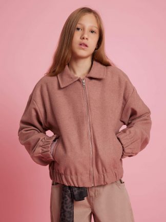 کت دخترانه زرشکی دفکتو تصویر ۱