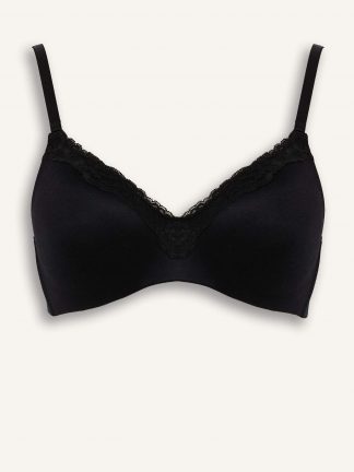 سوتین زنانه مشکی دفکتو تصویر ۱