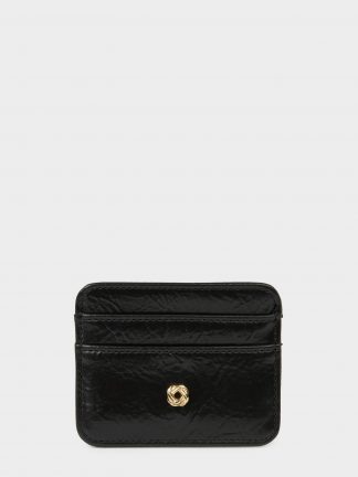 کیف پول و کارت زنانه مشکی دفکتو تصویر ۱