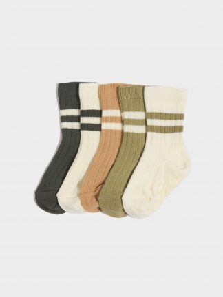 جوراب نوزاد پسر چند رنگ دفکتو تصویر ۱