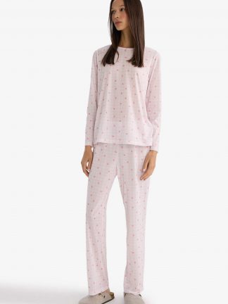 لباس راحتی زنانه صورتی روشن دفکتو تصویر ۱