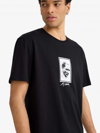 تی شرت مردانه مشکی دفکتو تصویر ۱