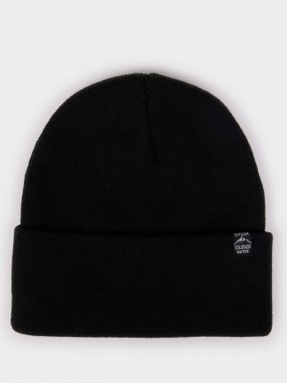 کلاه بافت پسرانه مشکی دفکتو تصویر ۱