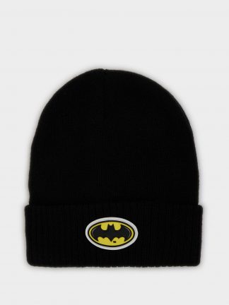 کلاه بافت پسرانه مشکی دفکتو تصویر ۱