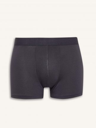 شورت مردانه خاکستری تیره دفکتو تصویر ۱