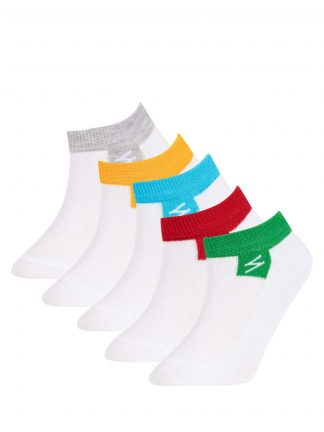 جوراب پسرانه سفید دفکتو تصویر ۱