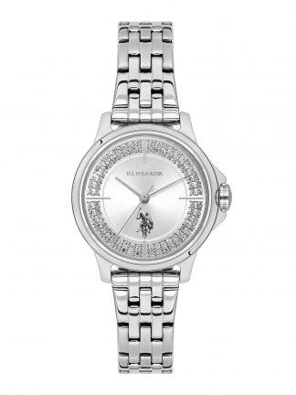 ساعت مچی زنانه خاکستری یو اس پولو