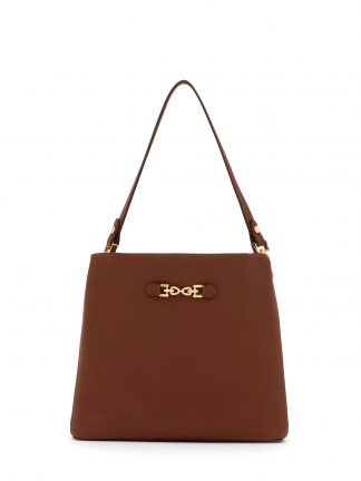 کیف دستی زنانه قهوه ای روشن یو اس پولو