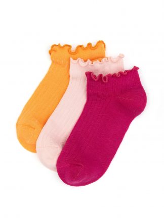 جوراب دخترانه صورتی یو اس پولو