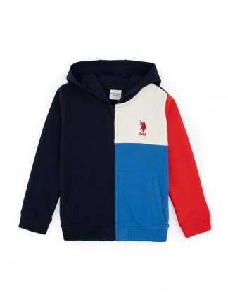 هودی پسرانه سرمه ای یو اس پولو