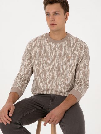 سویشرت مردانه بژ یو اس پولو