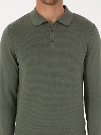 پلیور مردانه خاکستری پیرکاردین