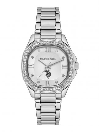 ساعت مچی زنانه خاکستری یو اس پولو