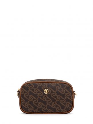 کیف کراس بادی زنانه قهوه ای یو اس پولو