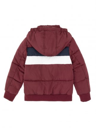 کاپشن پسرانه زرشکی یو اس پولو