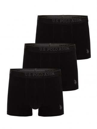 شورت مردانه مشکی یو اس پولو