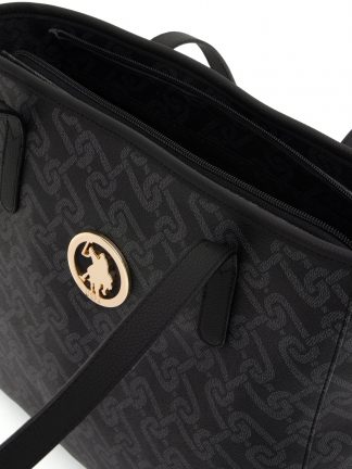 کیف دوشی زنانه مشکی یو اس پولو