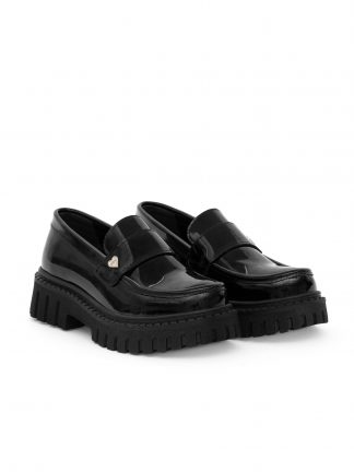 کفش لوفر دخترانه مشکی یو اس پولو