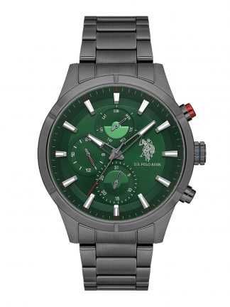 ساعت مچی مردانه خاکی ملانژ یو اس پولو