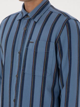 پیراهن مردانه آبی روشن یو اس پولو