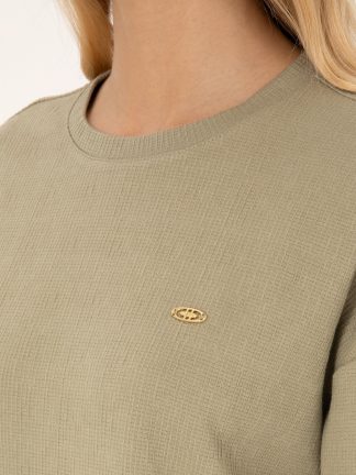 سویشرت زنانه خاکی روشن یو اس پولو