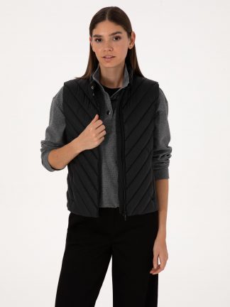 جلیقه زنانه مشکی پیرکاردین