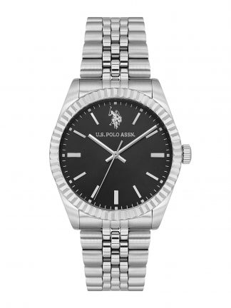 ساعت مچی مردانه خاکستری یو اس پولو