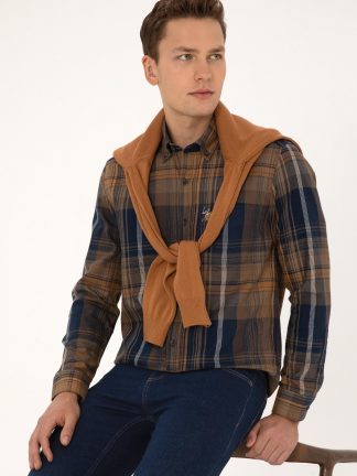 پیراهن آستین بلند مردانه یو اس پولو