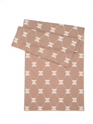 شال کلاه و دستکش زنانه بژ پیرکاردین