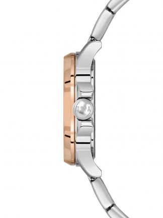 ساعت مچی زنانه صورتی طلایی یو اس پولو