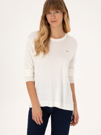 پلیور زنانه بژ یو اس پولو