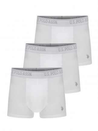 شورت مردانه سفید یو اس پولو