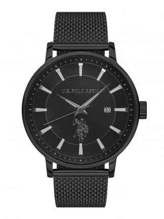 ساعت مچی مردانه مشکی یو اس پولو
